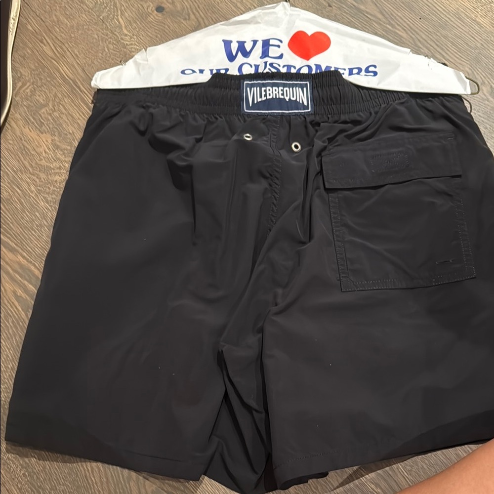 Vilebrequin Black Athletic Shorts